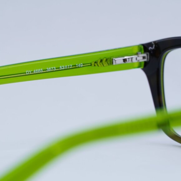 🕶️ New Dkny DY4665 3673 Eyeglasses - Havana/Green Frame 53mm - Picture 7 of 10